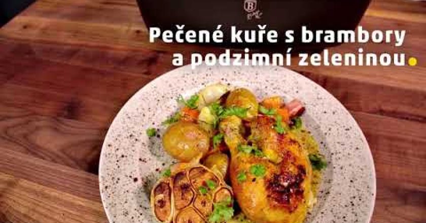 RECEPT – Pečené kuře – pekáč s poklicí s aroma úchytkou Berlinger Haus z PENNY