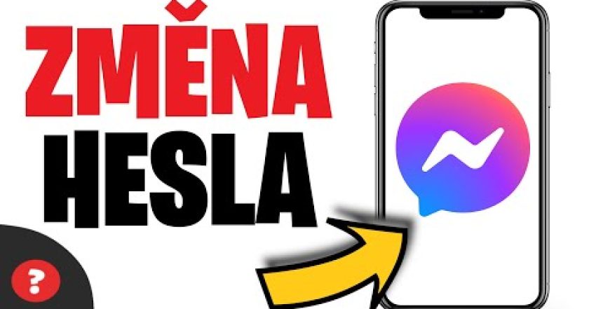 Jak ZMĚNIT HESLO na MESSENGER | Návod | Telefon / Messenger