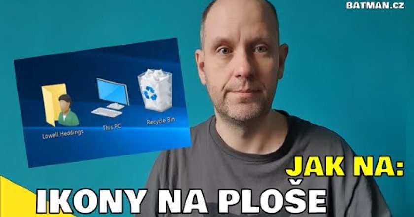 Windows 10 – systémové ikony na ploše – Tento počítač