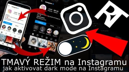 Jak aktivovat TMAVÝ REŽIM na Instagramu – dark mode Instagram (Tutorial cz)