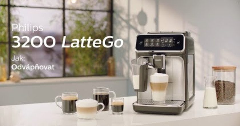 Philips 3200 LatteGo: Jak odvápňovat