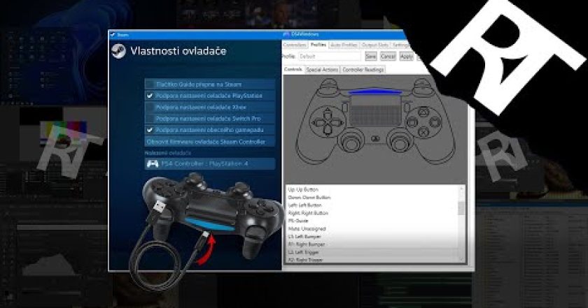 Jak připojit PS4 ovladač k PC – Jak zapojit controller k PC