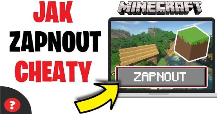 Jak ZAPNOUT CHEATY v MINECRAFTU | Návod | Minecraft / Počítač