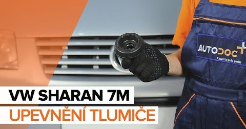 Jak vyměnit upevnění předního tlumiče na VW SHARAN 7M [NÁVOD]