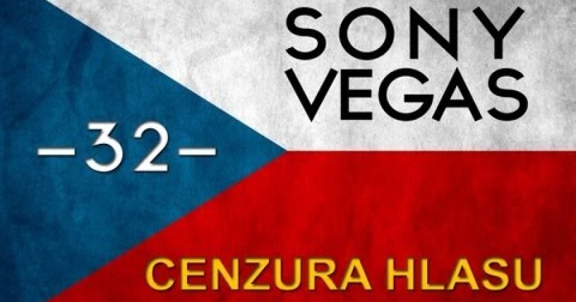 CZTUTORIÁL – Sony Vegas – Cenzura zvuku