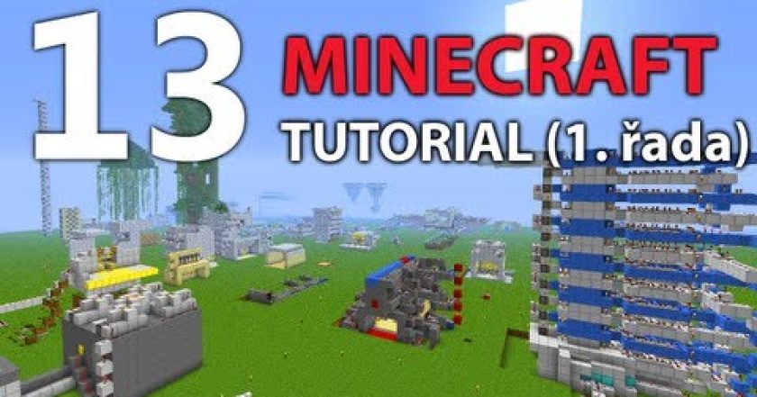 PG | Minecraft Tutorial – 13. Vícesměrové nástupiště (CZ HD)