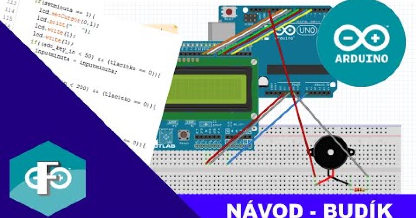 Arduino Návod: Budík | Česky (FilipProjects)