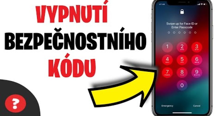 Jak VYPNOUT PŘISTUPOVÝ KÓD v iPhonu | Návod | iPhone / MOBIL