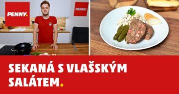 RECEPT – Sekaná s vlašským salátem