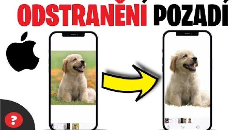 Jak ODSTRANIT POZADÍ OBRÁZKU na iPhonu | Návod | iPhone / Telefon / Apple ID