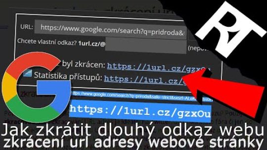 Jak zkrátit dlouhý odkaz na web – zkrácení url adresy (tutorial)