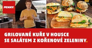 RECEPT – Grilované kuře v housce se salátem z kořenové zeleniny.