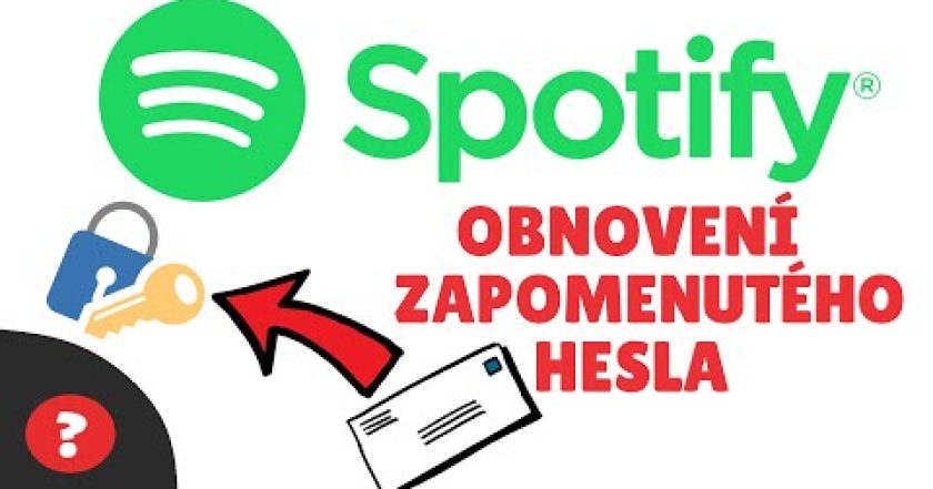 Jak OBNOVIT ZAPOMENUTÉ HESLO na SPOTIFY | Návod | Spotify / MOBIL