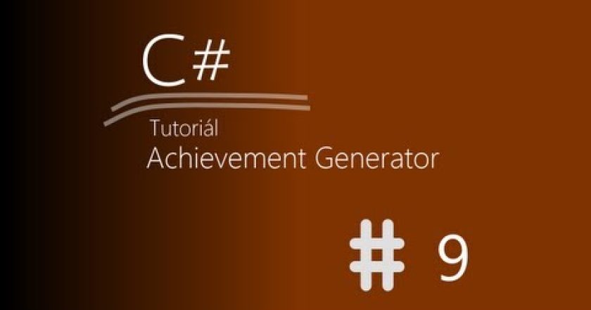 C# Tutorial – generátor Minecraft Achievementů – ep. 9 – GUI part. 3