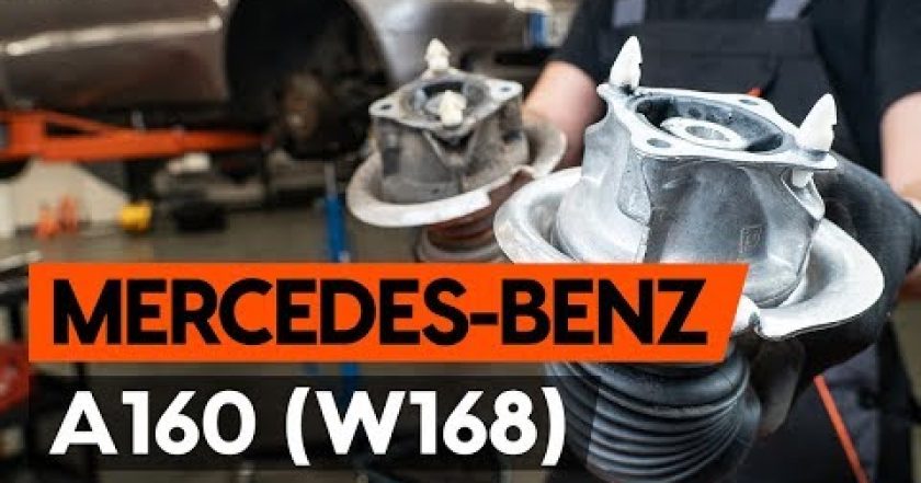 Jak vyměnit přední uložení tlumiče pružení na MERCEDES-BENZ A160 (W168) [NÁVOD AUTODOC]