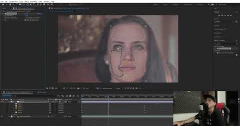 ADOBE AFTER EFFECTS | Jak retušujeme obličej