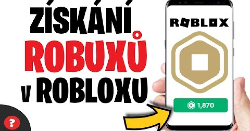 Jak ZISKÁT ROBUXY v ROBLOXU | Návod | Roblox / Mobil