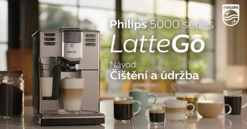 Jak čistit espresovač Philips Series 5000 LatteGo