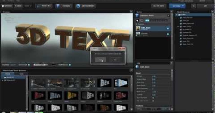 CZTUTORIÁL – After Effects 111 – Element 3D – Text