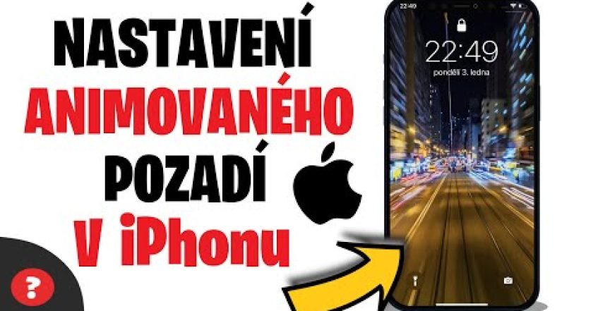 Jak získat ZDARMA POHYBLIVÉ TAPETY na iPhone nebo iPad | Návod | iPhone / MOBIL