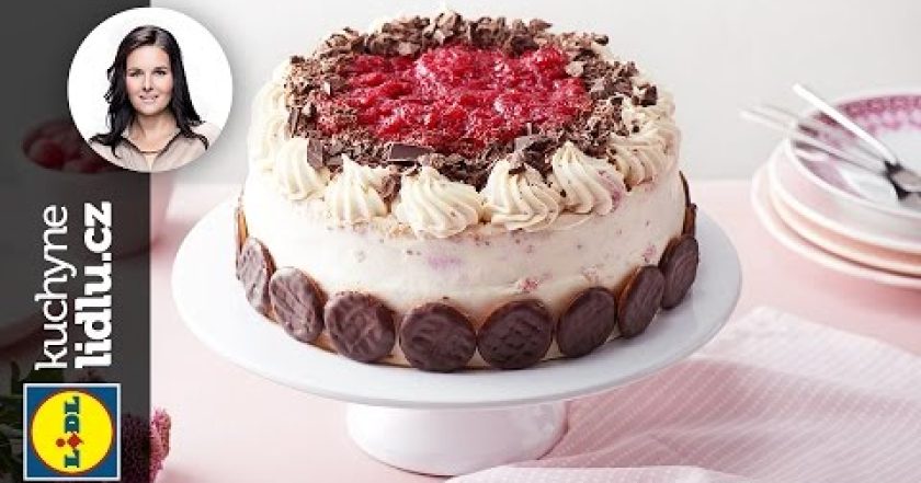 Malinový dort s mascarpone – Markéta Krajčovičová – RECEPTY KUCHYNĚ LIDLU