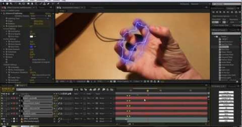 CZTUTORIÁL -After Effects 119 – Advanced Lighting efekt