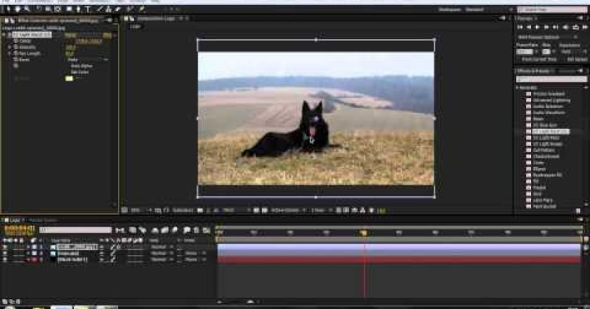 CZTUTORIÁL – After Effects 075 – Efekty Generate