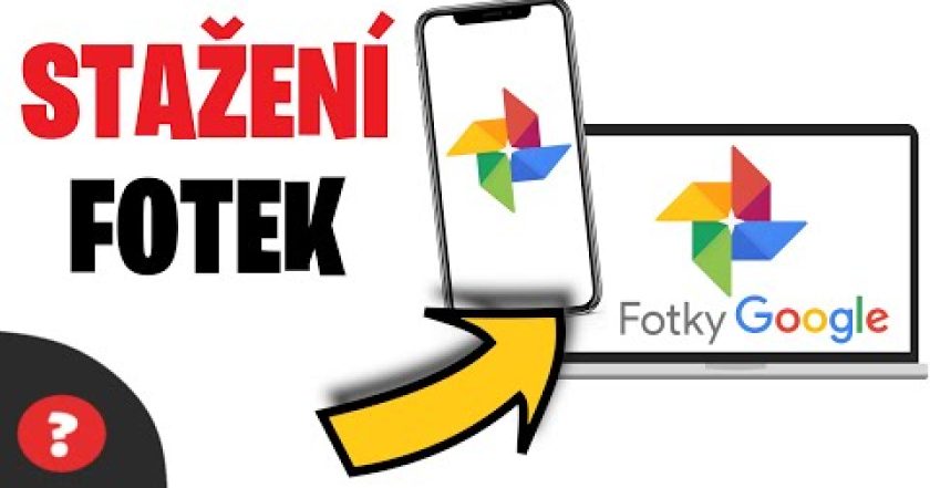 Jak STÁHNOUT FOTKY z FOTEK GOOGLE / GOOGLE PHOTOS | Návod | GOOGLE / MOBIL