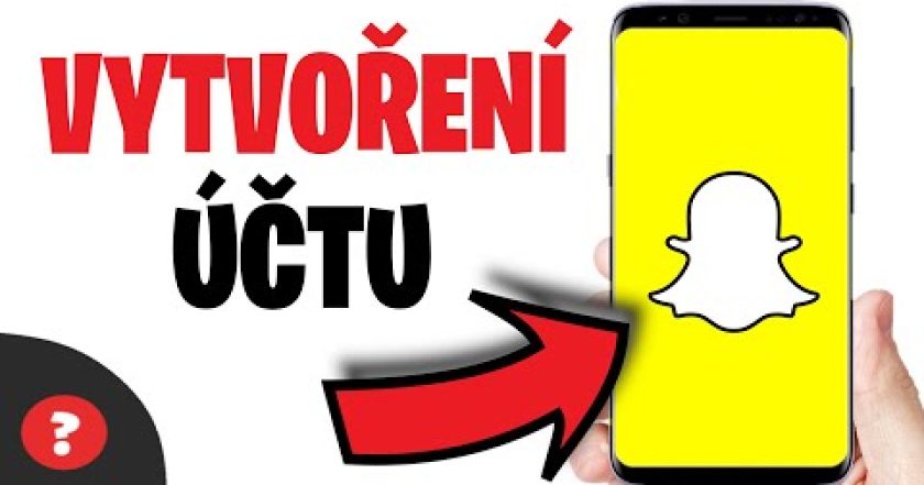 Jak VYTVOŘIT NOVÝ SNAPCHAT UČET | Návod | Snapchat / MOBIL