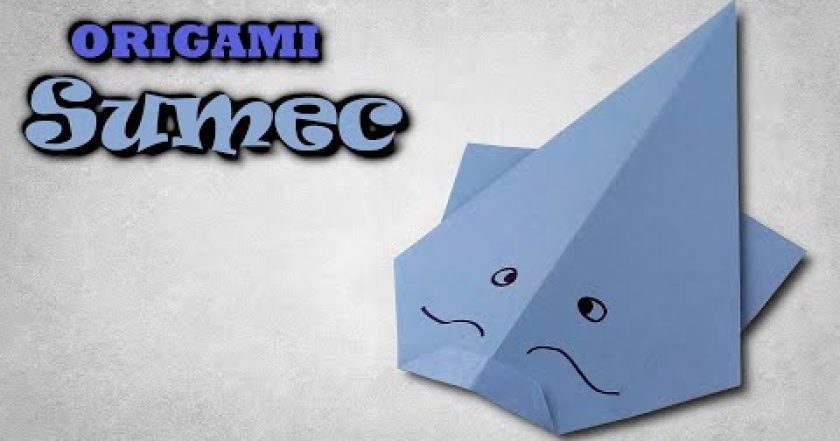 Origami sumec | jak vyrobit sumce z papíru