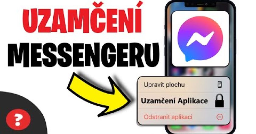 Jak UZAMČÍT MESSENGER v iPhonu | Návod | iPhone / MOBIL