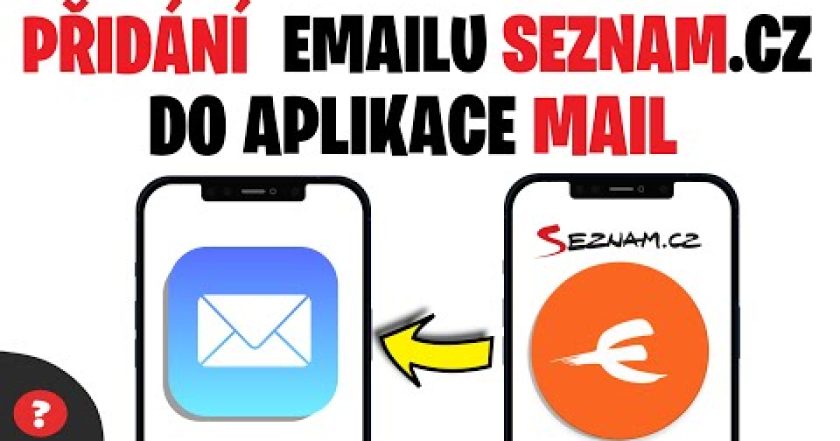 Jak PŘIDAT SEZNAM EMAIL na iPhonu | Návod | ios iphone / Telefon / Gmail