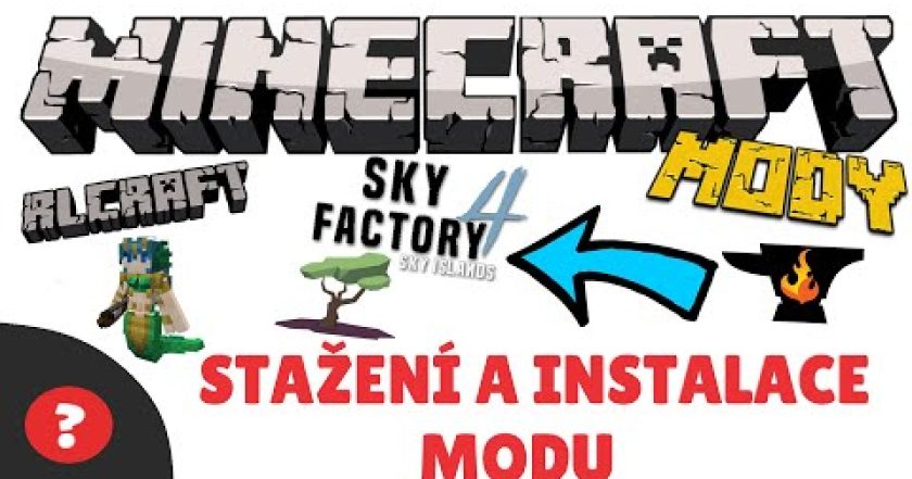 Jak NAINSTALOVAT MODY do MINECRAFTU POMOCÍ CURSE FORGE | Návod | MINECRAFT / PC