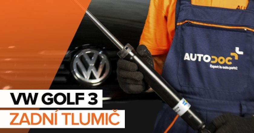 Jak vyměnit zadní tlumič na VW GOLF 3 NÁVOD | AUTODOC