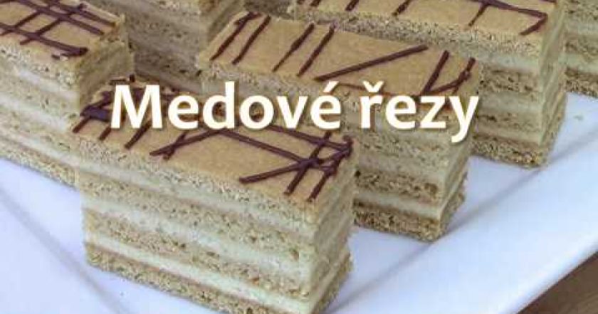 Medové řezy / Helenčino pečení