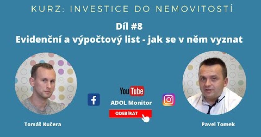 Kurz: 8. díl – Evidenční a výpočtový list – jak se v nich vyznat