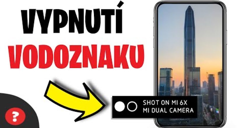 Jak ODSTRANIT VODOZNAK u FOTEK na TELEFONU XIOAMI | Návod | Xiaomi / Telefon