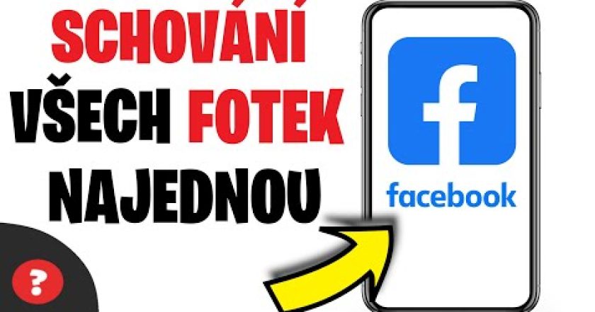 Jak SKRÝT FOTKY na FACEBOOKU | Návod | Facebook / Telefon