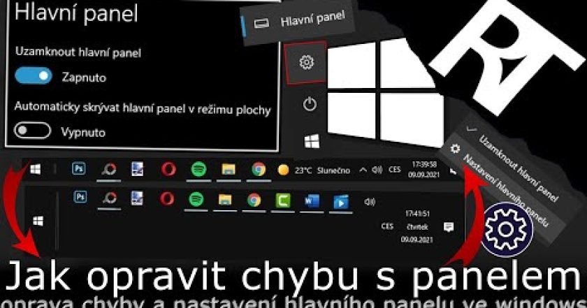 Jak opravit chybu s hlavním panelem – hlavní panel ve Windows 10 (tutoriál)