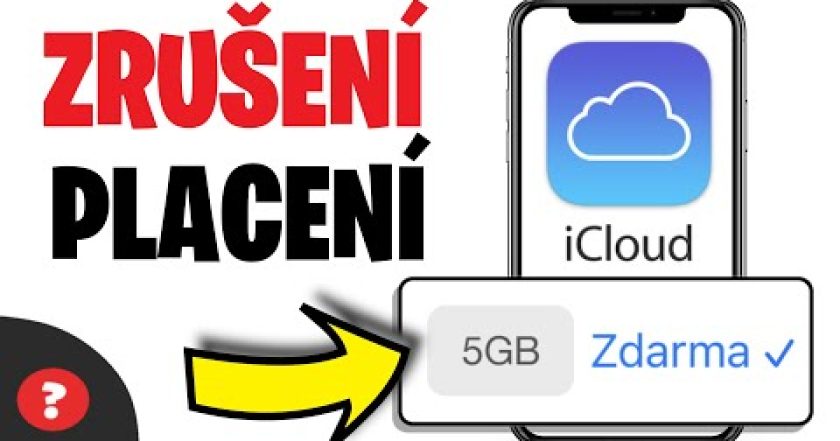 Jak ZRUŠIT PŘEDPLÁCENÍ iCloudu | iPhone / MOBIL