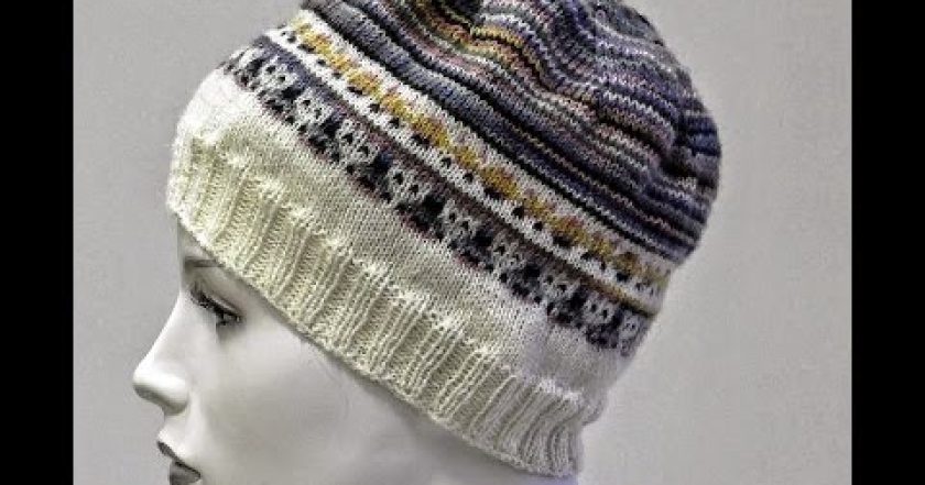 Pletení čepice odshora dolů (2. díl) Knitting hat