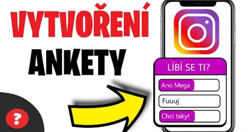 Jak VYTVOŘIT ANKETU na INSTAGRAMU | Návod | Telefon / Instagram