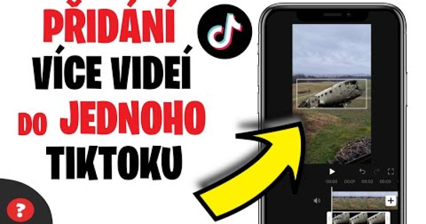 Jak PŘIDAT VÍCE FOTEK NEBO VIDEÍ do VIDEA na TIKTOKU | Návod | Telefon / TikTok