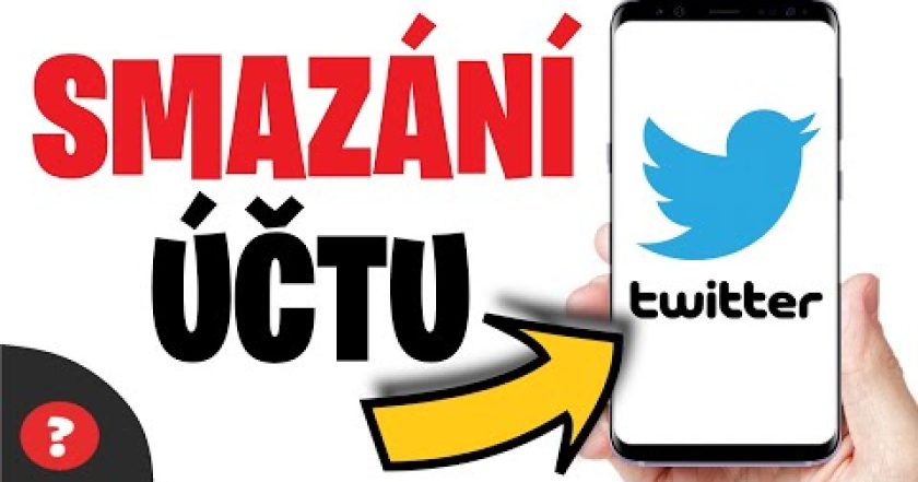 Jak SMAZAT ÚČET NA TWITTERU | Návod | Twitter / MOBIL