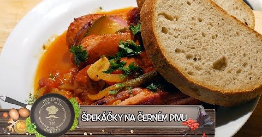 Špekáčky na černém pivu – Pivní klasika