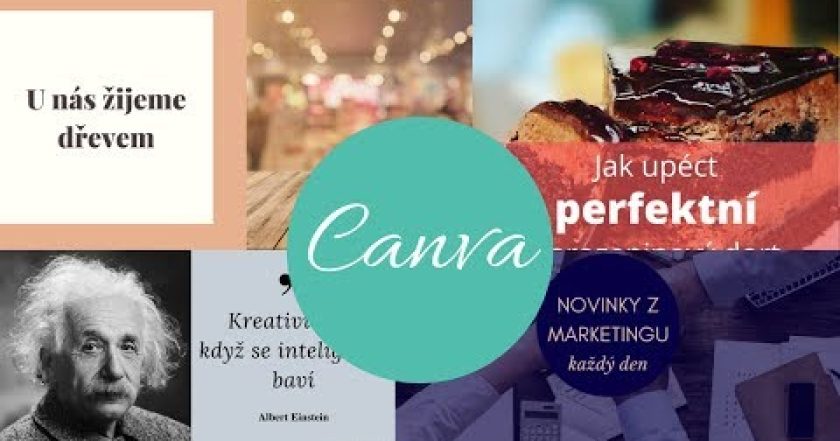 5. Canva – Banner na blog v Canvě (tvary)