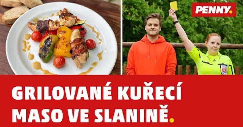 RECEPT z regionu – Grilované kuřecí maso ve slanině s medovým dresinkem – od zaměstnankyně Lucky