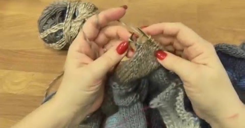 Škola pletení, Entrelac – vychytávka, Knitting Entrelac