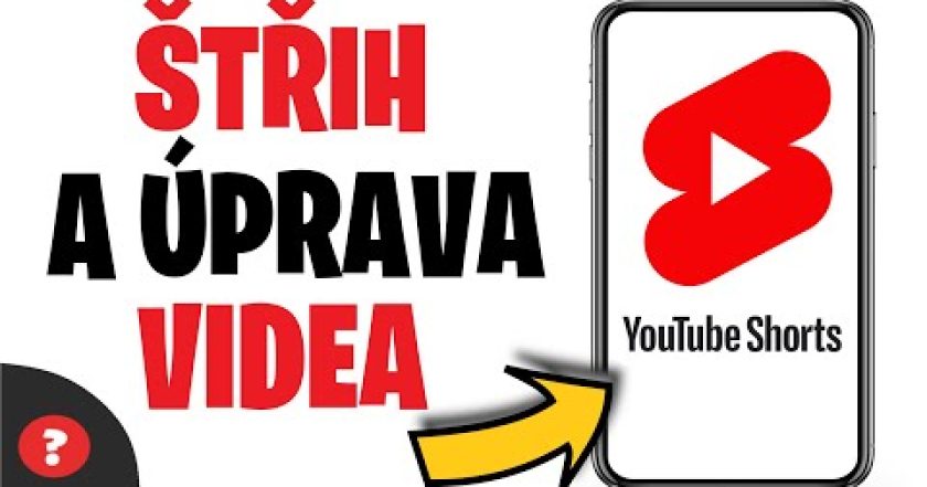 Jak STŘÍHAT a EDITOVAT VIDEA na YOUTUBE SHORTS | Návod | YouTube Shorts / Telefon