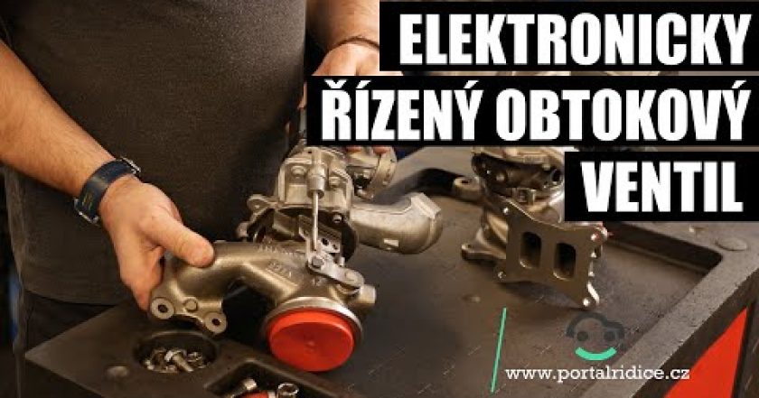 Elektronicky řízený obtokový ventil turba